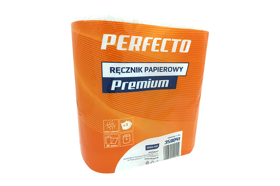 PERFECTO Ręcznik papierowy Premium 3W a’2, celuloza (359041)