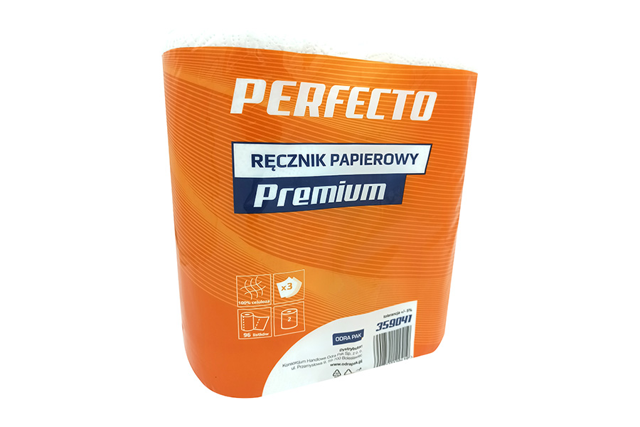 PERFECTO Ręcznik papierowy Premium 3W a’2, celuloza (359041)