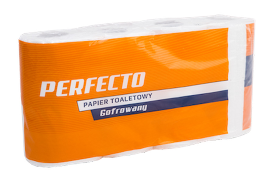 PERFECTO Papier toaletowy 8 x 18 m, 2w, celuloza (359010)